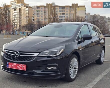 Черный Опель Астра, объемом двигателя 1.6 л и пробегом 201 тыс. км за 10400 $, фото 1 на Automoto.ua
