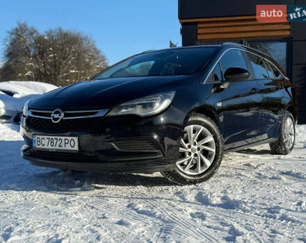 Черный Опель Астра, объемом двигателя 1.6 л и пробегом 166 тыс. км за 11800 $, фото 1 на Automoto.ua