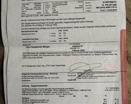 Фиолетовый Опель Астра, объемом двигателя 1.6 л и пробегом 189 тыс. км за 5450 $, фото 14 на Automoto.ua