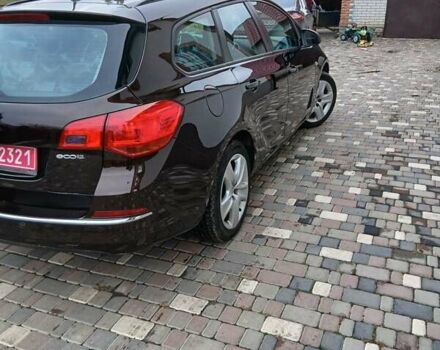 Коричневый Опель Астра, объемом двигателя 1.4 л и пробегом 192 тыс. км за 6500 $, фото 4 на Automoto.ua