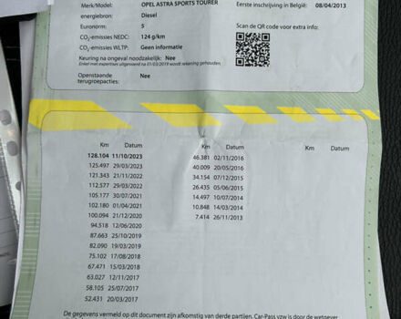 Коричневый Опель Астра, объемом двигателя 1.7 л и пробегом 169 тыс. км за 8600 $, фото 22 на Automoto.ua