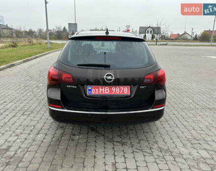Коричневый Опель Астра, объемом двигателя 1.7 л и пробегом 169 тыс. км за 8600 $, фото 4 на Automoto.ua