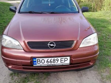 Коричневий Опель Астра, об'ємом двигуна 1.4 л та пробігом 213 тис. км за 3500 $, фото 1 на Automoto.ua