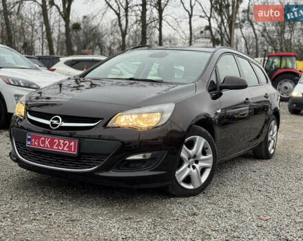 Коричневый Опель Астра, объемом двигателя 1.4 л и пробегом 192 тыс. км за 6500 $, фото 1 на Automoto.ua