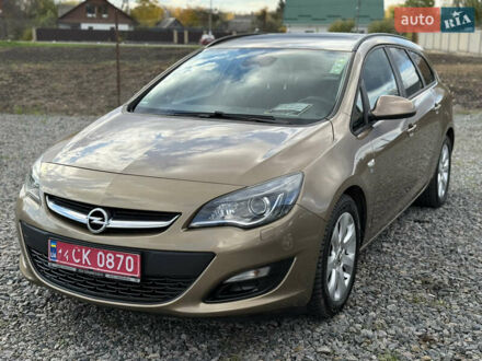 Опель Астра 2013 в Умани на Automoto.ua Коричневый Опель Астра, объемом двигателя 1.7 л и пробегом 248 тыс. км за 8950 $, фото 1 на Automoto.ua