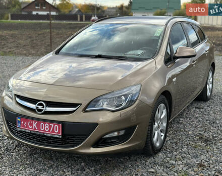 Опель Астра 2013 в Умани на Automoto.ua Коричневый Опель Астра, объемом двигателя 1.7 л и пробегом 248 тыс. км за 8950 $, фото 1 на Automoto.ua