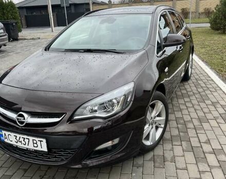 Коричневый Опель Астра, объемом двигателя 2 л и пробегом 229 тыс. км за 9900 $, фото 1 на Automoto.ua