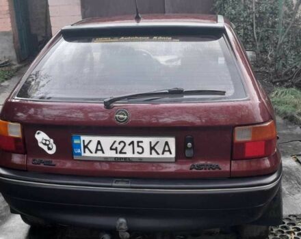 Красный Опель Астра, объемом двигателя 1.4 л и пробегом 330 тыс. км за 1304 $, фото 4 на Automoto.ua