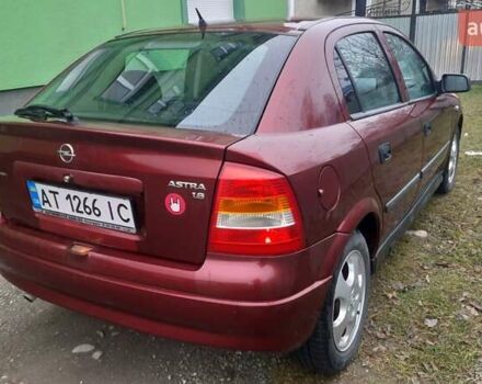 Красный Опель Астра, объемом двигателя 1.6 л и пробегом 250 тыс. км за 2700 $, фото 19 на Automoto.ua
