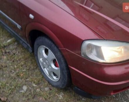 Красный Опель Астра, объемом двигателя 1.6 л и пробегом 250 тыс. км за 2700 $, фото 24 на Automoto.ua