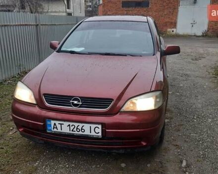 Красный Опель Астра, объемом двигателя 1.6 л и пробегом 250 тыс. км за 2700 $, фото 1 на Automoto.ua
