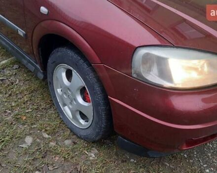 Красный Опель Астра, объемом двигателя 1.6 л и пробегом 250 тыс. км за 2700 $, фото 23 на Automoto.ua