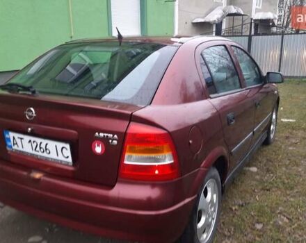 Красный Опель Астра, объемом двигателя 1.6 л и пробегом 250 тыс. км за 2700 $, фото 22 на Automoto.ua