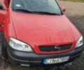 Красный Опель Астра, объемом двигателя 1 л и пробегом 120 тыс. км за 1500 $, фото 1 на Automoto.ua