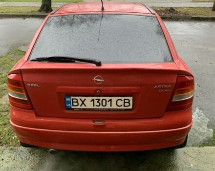 Красный Опель Астра, объемом двигателя 1.4 л и пробегом 3 тыс. км за 2300 $, фото 2 на Automoto.ua