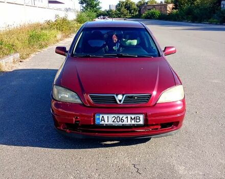 Красный Опель Астра, объемом двигателя 1.6 л и пробегом 536 тыс. км за 1660 $, фото 2 на Automoto.ua