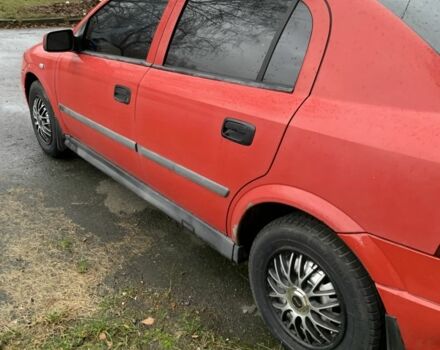 Красный Опель Астра, объемом двигателя 1.4 л и пробегом 3 тыс. км за 2300 $, фото 3 на Automoto.ua