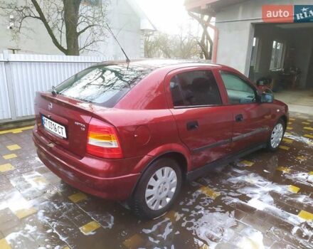 Красный Опель Астра, объемом двигателя 1.6 л и пробегом 293 тыс. км за 3250 $, фото 9 на Automoto.ua