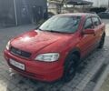 Червоний Опель Астра, об'ємом двигуна 1.6 л та пробігом 200 тис. км за 1550 $, фото 1 на Automoto.ua