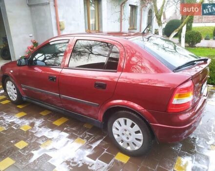 Красный Опель Астра, объемом двигателя 1.6 л и пробегом 293 тыс. км за 3250 $, фото 6 на Automoto.ua