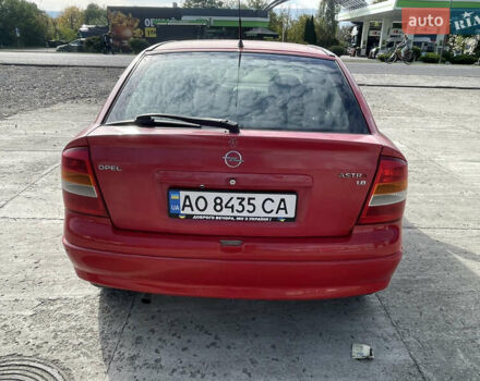 Червоний Опель Астра, об'ємом двигуна 1.8 л та пробігом 300 тис. км за 2200 $, фото 19 на Automoto.ua