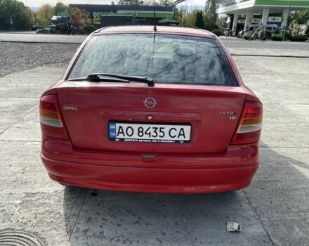 Красный Опель Астра, объемом двигателя 1.8 л и пробегом 300 тыс. км за 2200 $, фото 8 на Automoto.ua