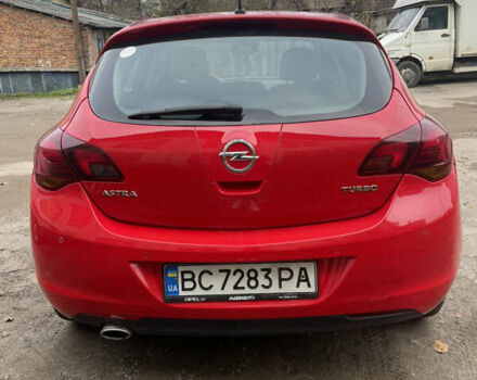 Красный Опель Астра, объемом двигателя 1.36 л и пробегом 148 тыс. км за 6900 $, фото 5 на Automoto.ua