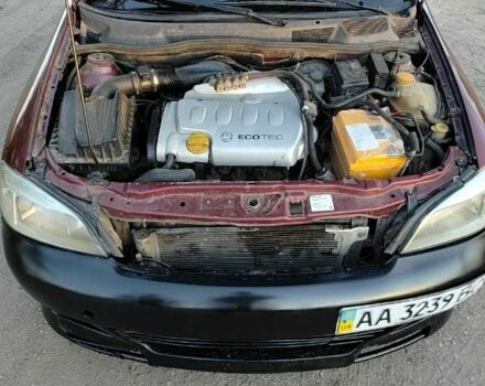 Красный Опель Астра, объемом двигателя 1.8 л и пробегом 150 тыс. км за 1201 $, фото 6 на Automoto.ua