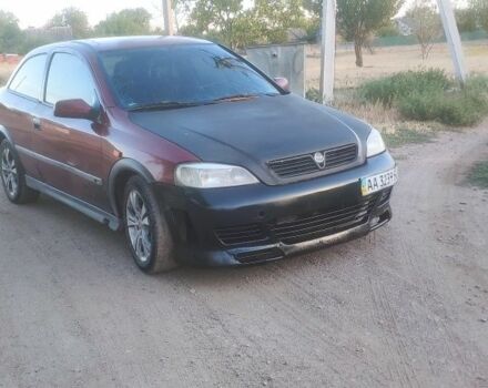 Красный Опель Астра, объемом двигателя 1.8 л и пробегом 150 тыс. км за 1201 $, фото 1 на Automoto.ua