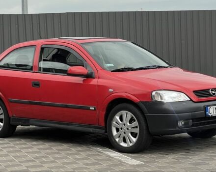 Красный Опель Астра, объемом двигателя 1.6 л и пробегом 324 тыс. км за 1500 $, фото 1 на Automoto.ua