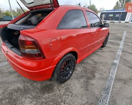 Красный Опель Астра, объемом двигателя 1.6 л и пробегом 220 тыс. км за 3300 $, фото 9 на Automoto.ua