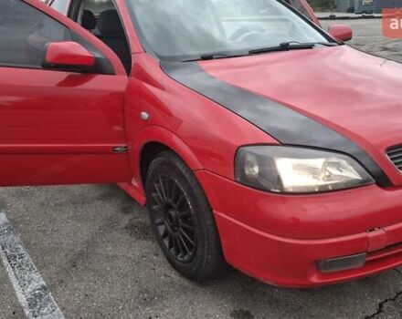 Красный Опель Астра, объемом двигателя 1.6 л и пробегом 220 тыс. км за 3300 $, фото 6 на Automoto.ua