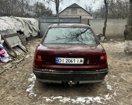 Красный Опель Астра, объемом двигателя 1.6 л и пробегом 492 тыс. км за 600 $, фото 4 на Automoto.ua