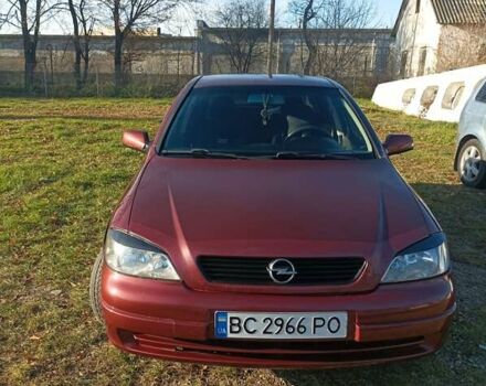 Красный Опель Астра, объемом двигателя 1.6 л и пробегом 260 тыс. км за 3550 $, фото 21 на Automoto.ua