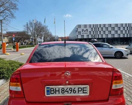 Красный Опель Астра, объемом двигателя 1.6 л и пробегом 224 тыс. км за 4500 $, фото 3 на Automoto.ua