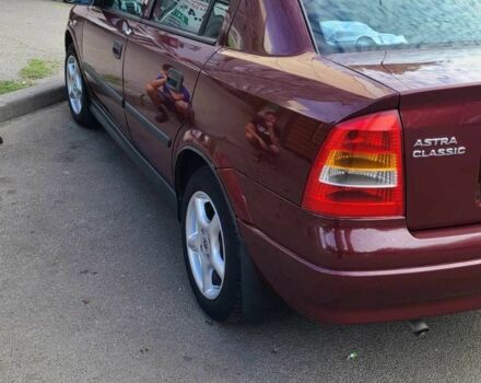Красный Опель Астра, объемом двигателя 1.4 л и пробегом 226 тыс. км за 4500 $, фото 9 на Automoto.ua
