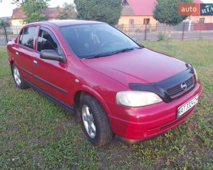 Червоний Опель Астра, об'ємом двигуна 1.6 л та пробігом 220 тис. км за 3900 $, фото 4 на Automoto.ua