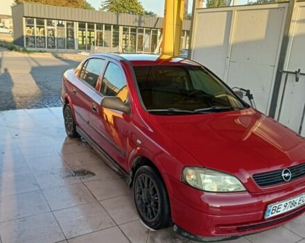 Красный Опель Астра, объемом двигателя 1.6 л и пробегом 190 тыс. км за 3700 $, фото 5 на Automoto.ua