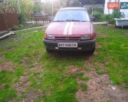 Червоний Опель Астра, об'ємом двигуна 1.6 л та пробігом 260 тис. км за 1100 $, фото 3 на Automoto.ua