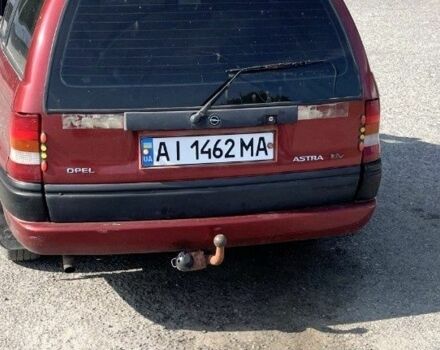 Опель Астра 1997 в Черкассах на Automoto.ua Красный Опель Астра, объемом двигателя 1.4 л и пробегом 257 тыс. км за 1097 $, фото 1 на Automoto.ua
