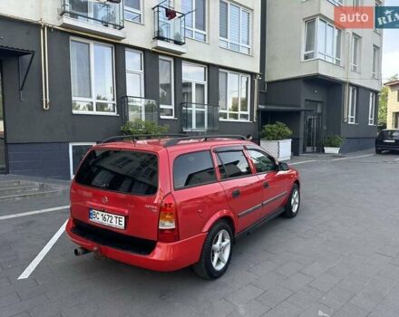 Красный Опель Астра, объемом двигателя 1.6 л и пробегом 250 тыс. км за 2550 $, фото 2 на Automoto.ua