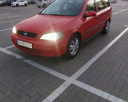 Красный Опель Астра, объемом двигателя 2 л и пробегом 510 тыс. км за 2800 $, фото 3 на Automoto.ua