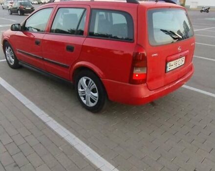 Красный Опель Астра, объемом двигателя 2 л и пробегом 510 тыс. км за 2800 $, фото 6 на Automoto.ua