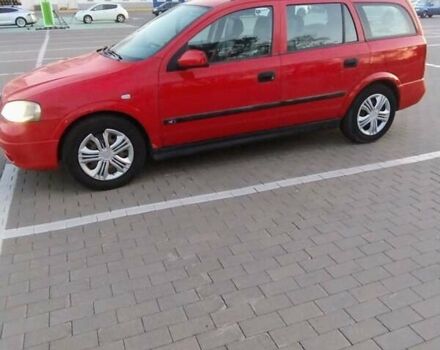 Красный Опель Астра, объемом двигателя 2 л и пробегом 510 тыс. км за 2800 $, фото 7 на Automoto.ua