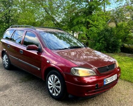 Червоний Опель Астра, об'ємом двигуна 1.6 л та пробігом 230 тис. км за 2100 $, фото 1 на Automoto.ua