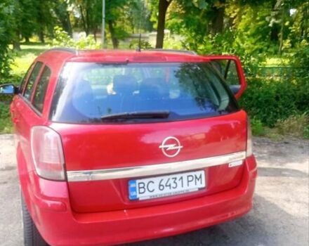 Красный Опель Астра, объемом двигателя 1.6 л и пробегом 220 тыс. км за 4300 $, фото 2 на Automoto.ua