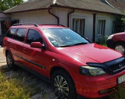 Красный Опель Астра, объемом двигателя 1.6 л и пробегом 398 тыс. км за 3500 $, фото 15 на Automoto.ua