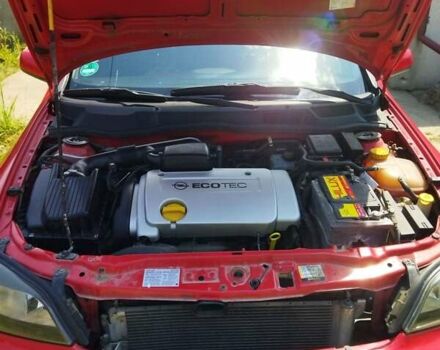 Красный Опель Астра, объемом двигателя 1.6 л и пробегом 398 тыс. км за 3500 $, фото 22 на Automoto.ua