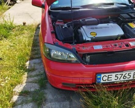 Красный Опель Астра, объемом двигателя 1.6 л и пробегом 398 тыс. км за 3500 $, фото 21 на Automoto.ua