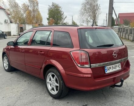 Красный Опель Астра, объемом двигателя 1.9 л и пробегом 347 тыс. км за 4000 $, фото 5 на Automoto.ua